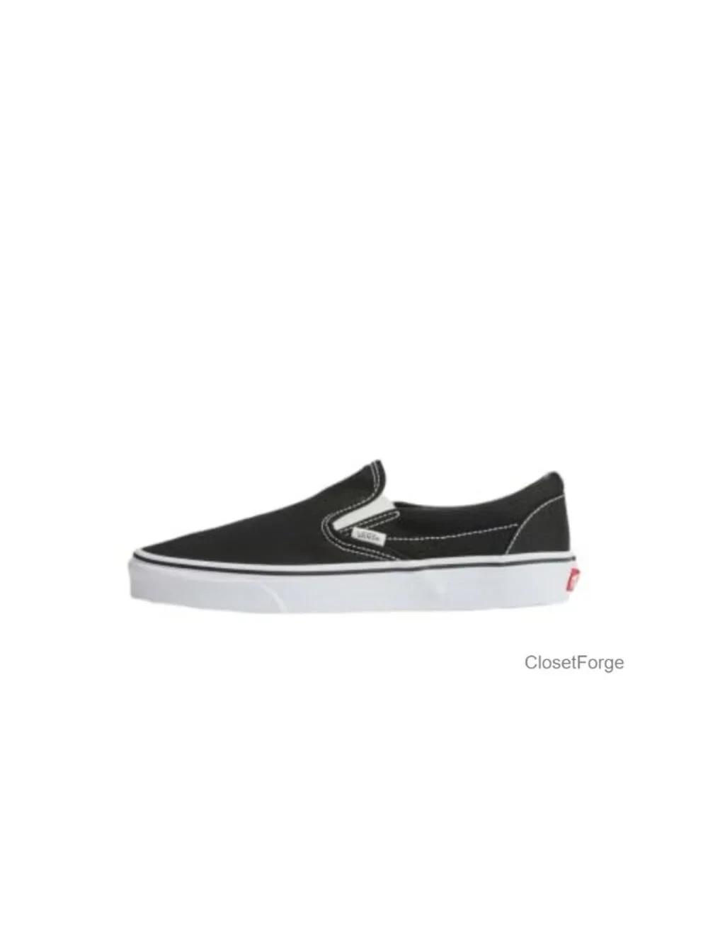 Vans Classic Slip-On Canvas Shoes Padded Insole Men's 8 Women's 9.5